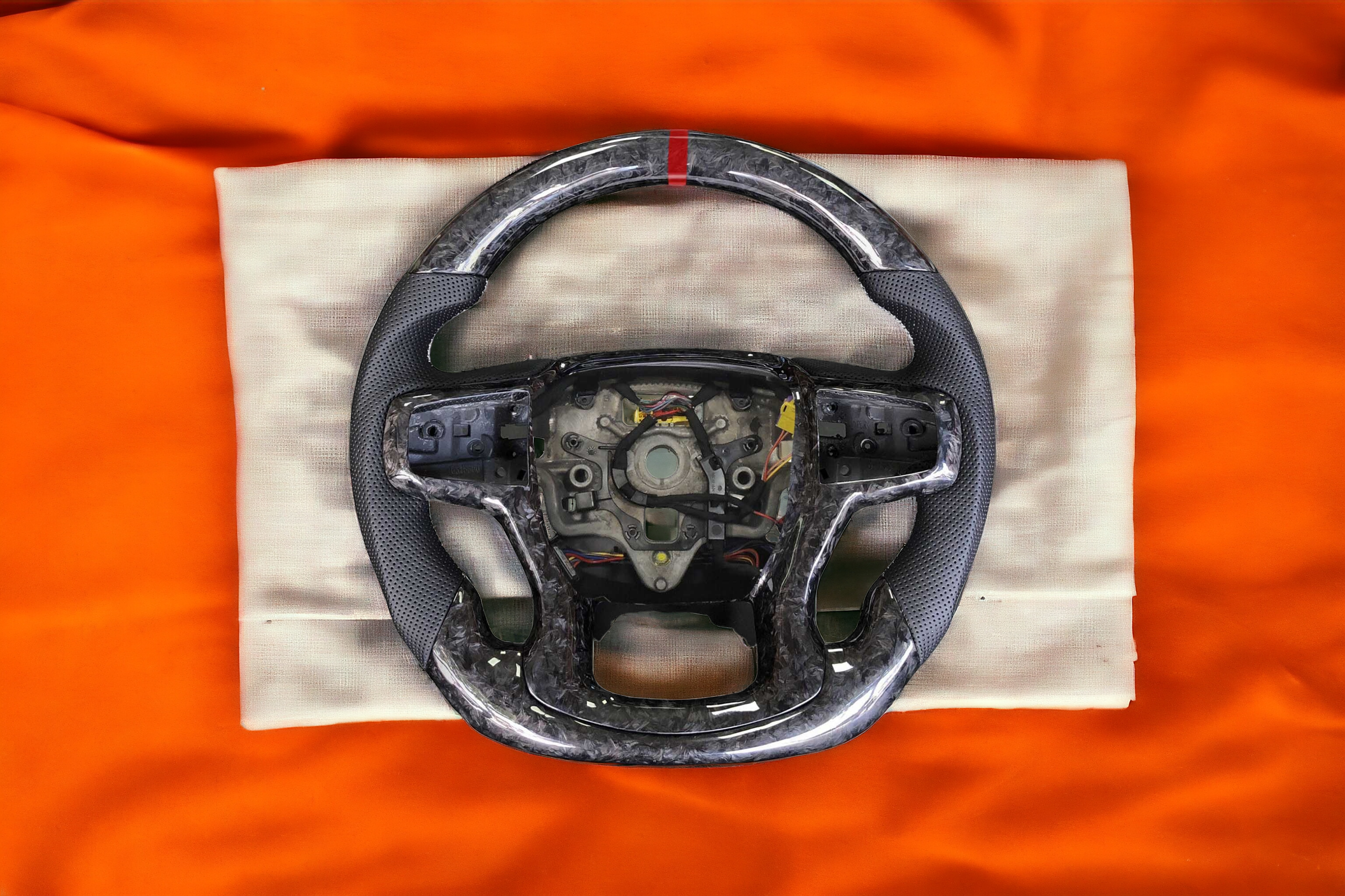 2007 - 2024+ Cadillac Escalade, ESV, V - Custom Carbon Fiber Steering Wheel with options